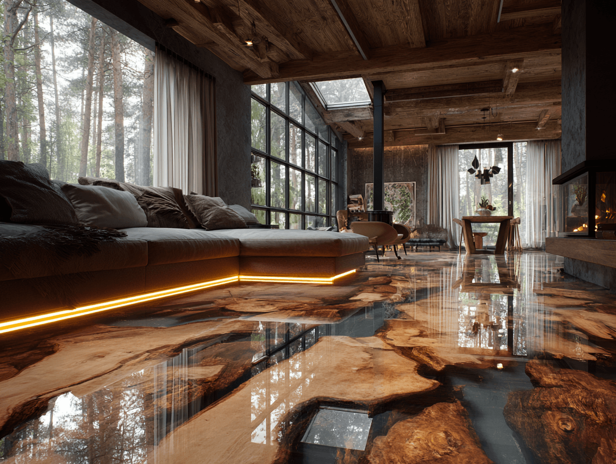 Luxus Epoxid- & Parkettböden