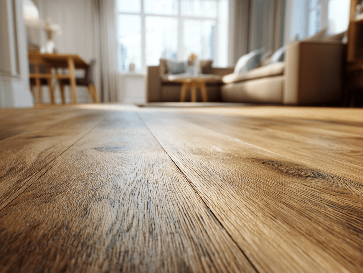 High-quality flooring materials and craftsmanship